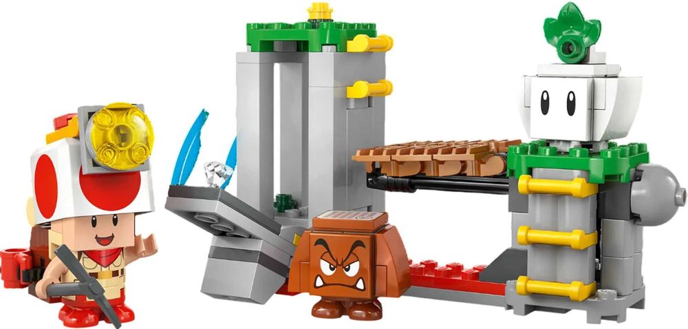 НОВО LEGO Super Mario 72040 - Лагерът на Captain Toad