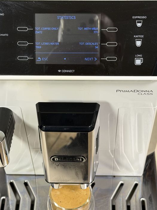 Кафемашина кафе автомат delonghi Primadonna CLASS с гаранция