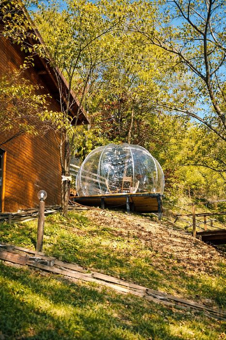 Cabana de inchiriat cu ciubar tip jacuzzi