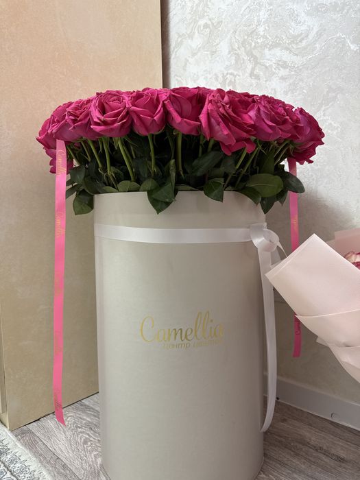 Цветы 101 роза букет s город Актау