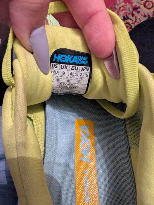 Adidași HOKA mărimea 43,5