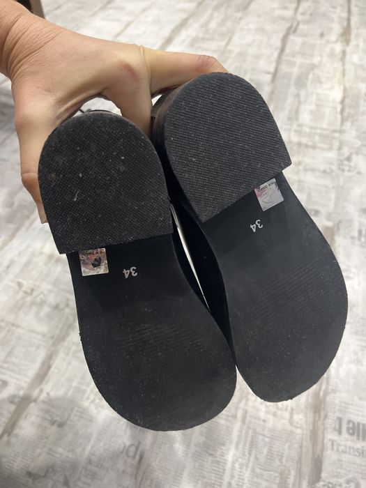 Детски кожени ботуши за езда HKM Córdoba Kids 34 - почти нови