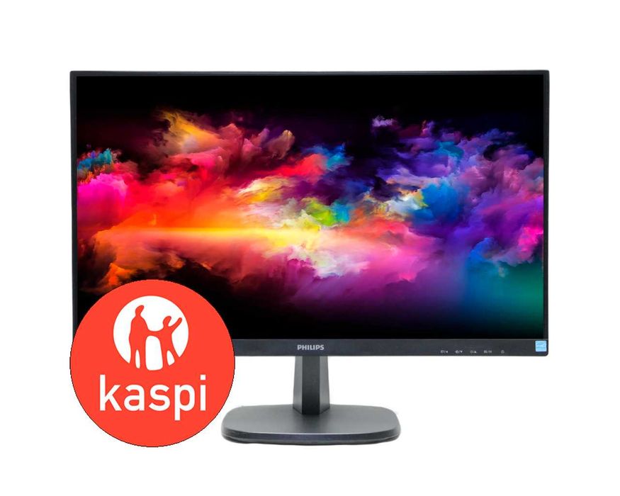 Монитор 23.8" 1920x1080 PHILIPS 243V7QDSB/01 DVI HDMI
