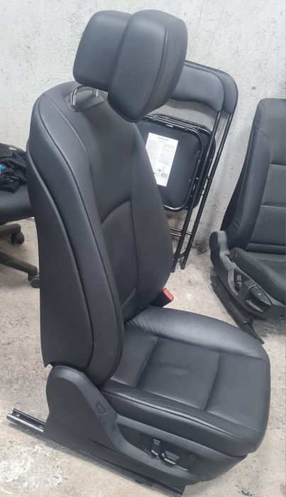 Черен ел. Салон Бмв Ф10 Седалки