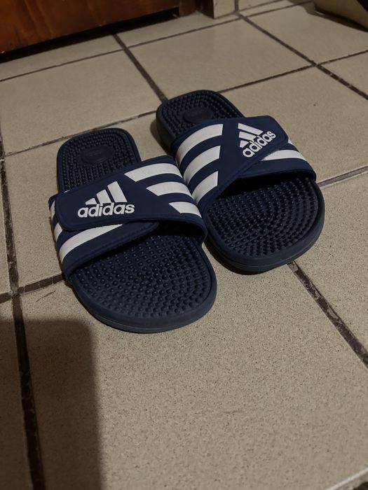 Джапанки adidas Adissage Sandals for Men, Size 12 - Blue