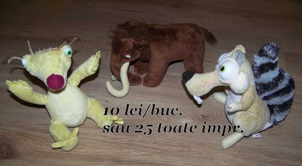 Jucarii plus mici si mari