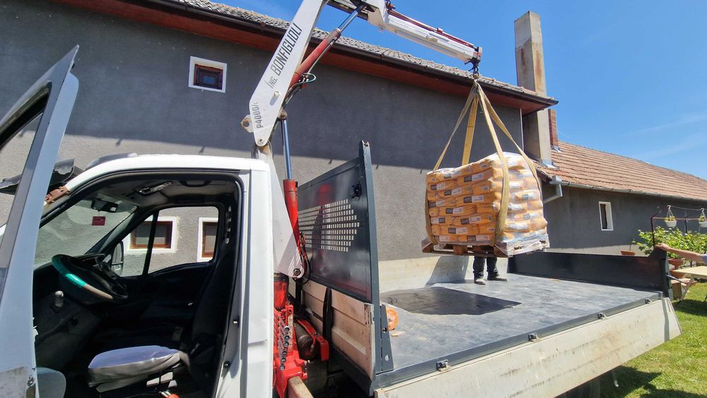 Vand Iveco Daily 35C12" cu macara si bena cu basculare