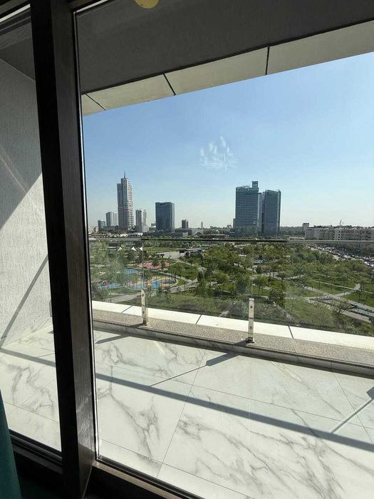 ЖК Gardens. Терраса с видом в парк. Новая квартира