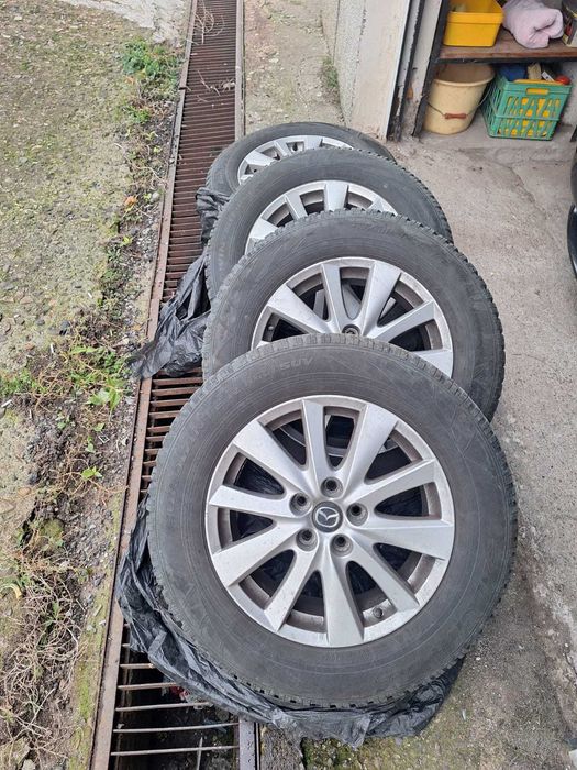 4 бр. оригинални джанти със зимни гуми за Мазда ЦХ 5