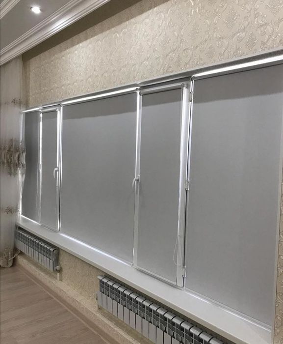 Жалюзи, ролшторы.