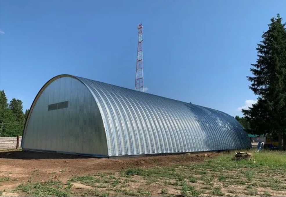 Ангар Безкаркасный