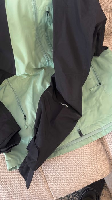 Costum Burton MEN'S RESERVE 2L JACKET - Jachetă hardshell - green/black L