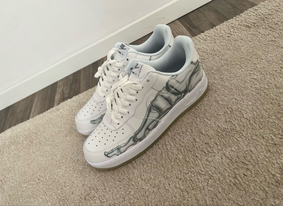 Air force 1 Skeleton White