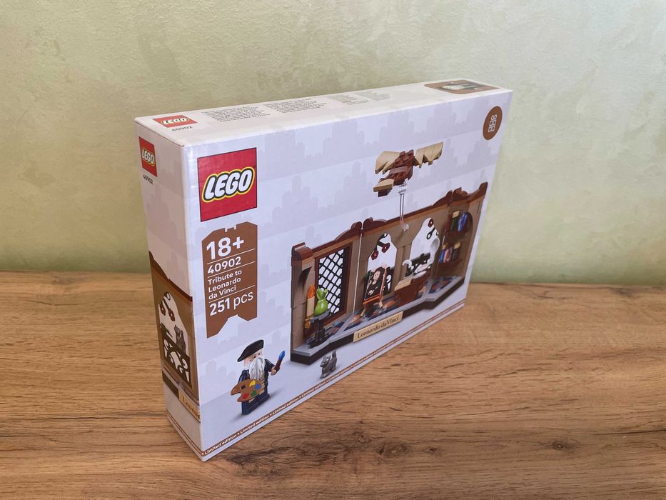 LEGO 40902: Трибьют Леонардо Да Винчи
