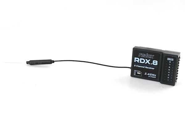 NEW 2023 - Telecomanda navomodel REDOX DYNAMIC 8ch/2.4Ghz Receptor 8Ch