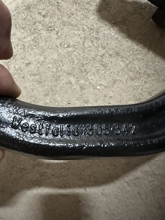 Carlig remorcare original Westfalia Audi