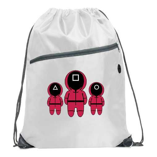 NEW! SQUID GAME раници / мешки - 6 ЦВЯТА. Поръчай с дизайн по избор!