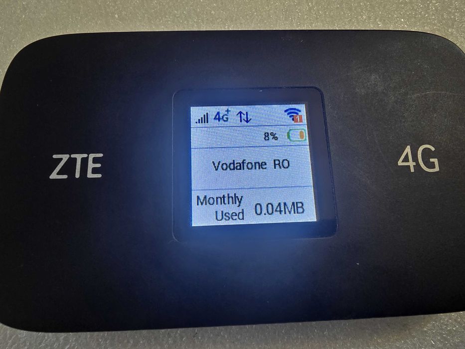 Modem portabil WIFI ZTE MF971RS 4G LTE SIM – poze reale