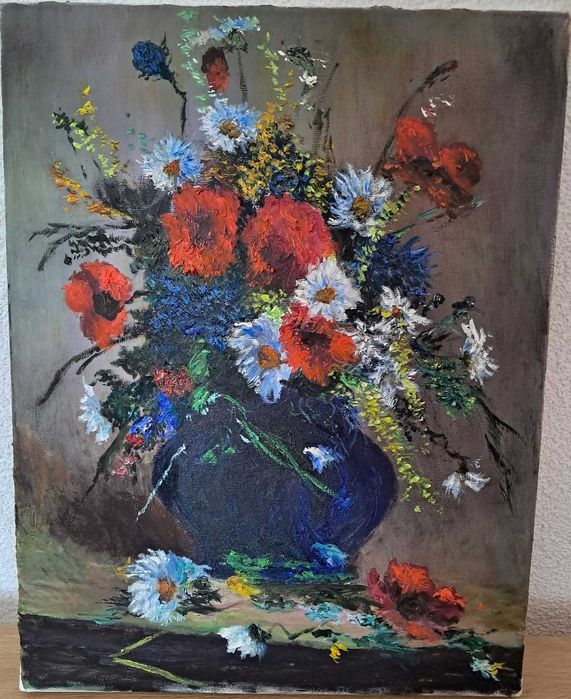 Vand tablou pictat in ulei