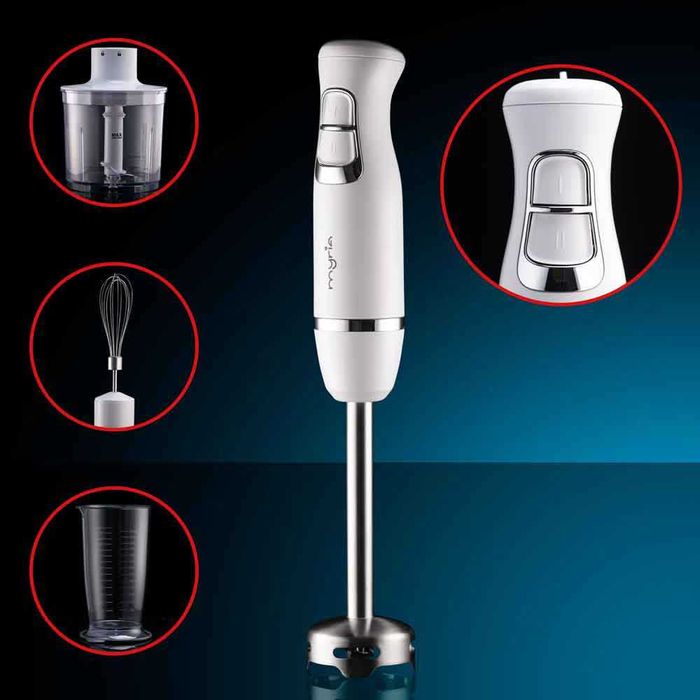Mixer vertical MYRIA MY4021, 0.7l, 600W, 2 trepte viteza, Nou Sigilat