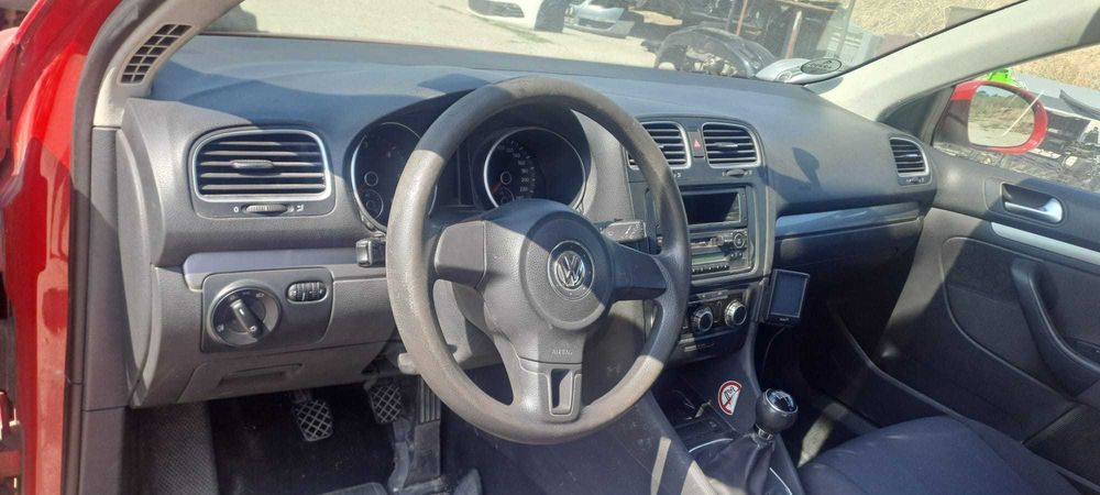 Kit airbag VW Golf 6 / Plansa bord , airbag volan , airbag pasager , airbag genunchi , centuri fata - pret afisat pentru kit airbag complet !!