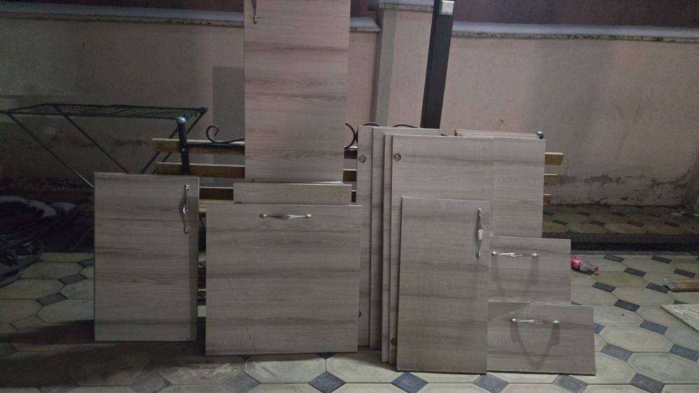 Двери от кухонной ламинат 1000 тг