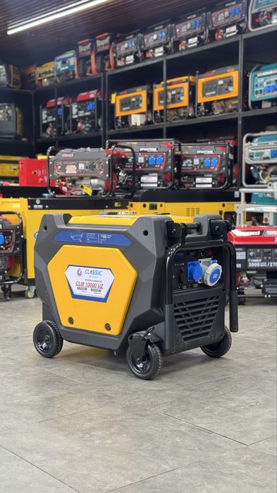 Инвертерный бензиновый генератор 9 кВт