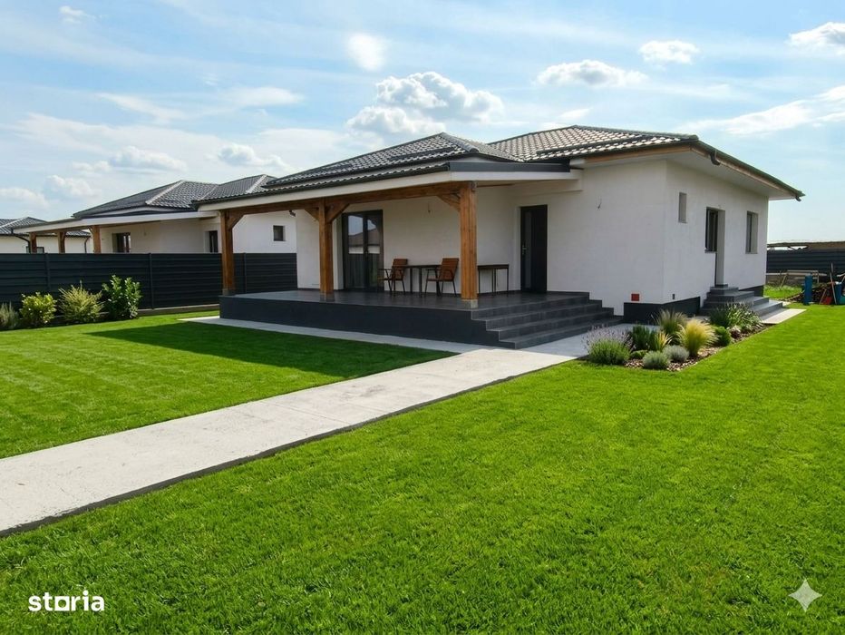 Domnesti-Darvari,Ciorogarla | casa cu incalzire in pardoseala
