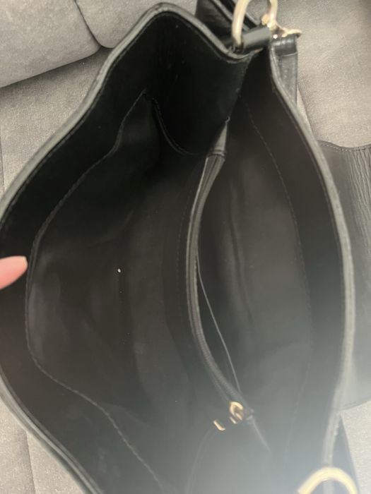 Geanta piele neagra