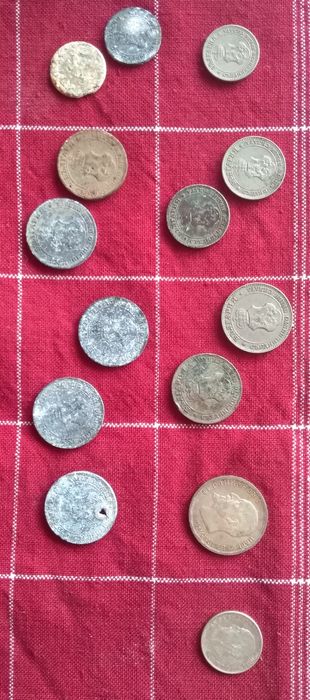 Лот от 5 номинала на 11 монети – 1913- 1917г.