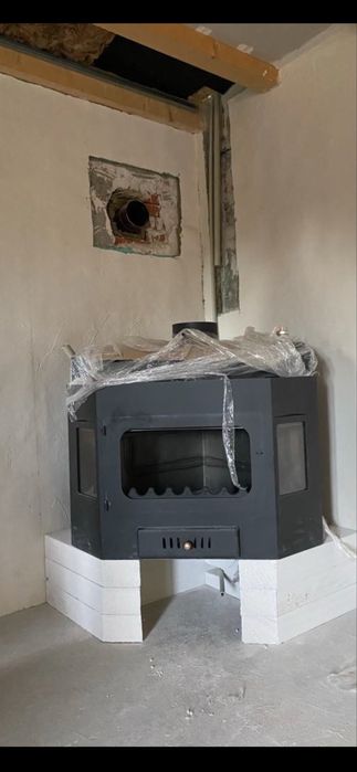 Камина с водна риза