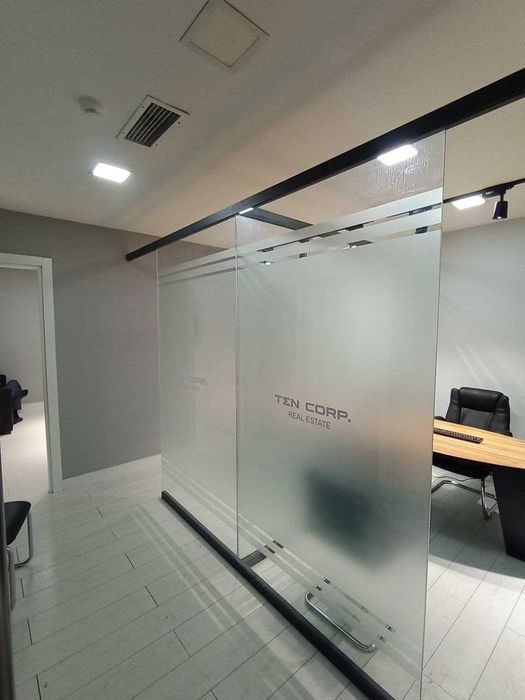 Матовая пленка для окон | Наклейка | Тонировка | Туманка наклейки