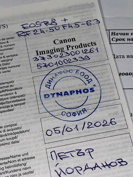 Обектив Canon RF 24–50mm f/4.5–6.3 IS STM – ЧИСТО НОВ