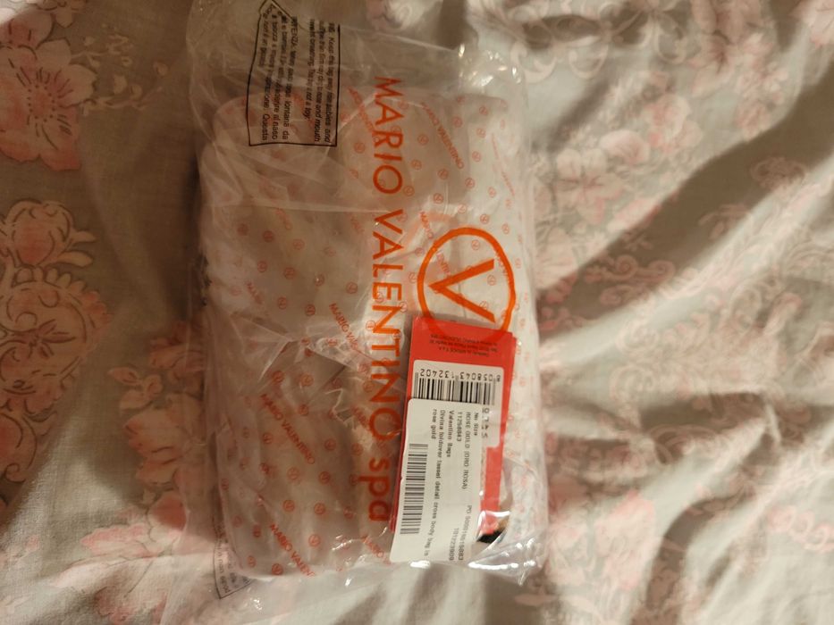 Дамска чанта VALENTINO - розова, чисто нова, оригинал, уникат!