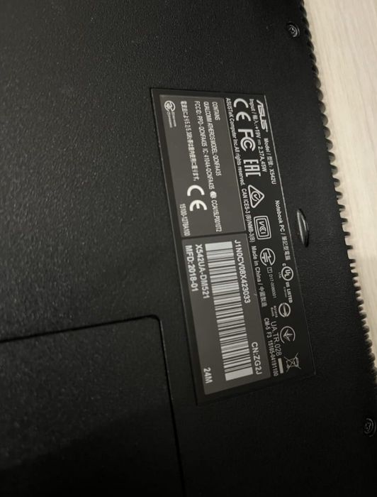 Laptop ASUS  Vivobook X542U