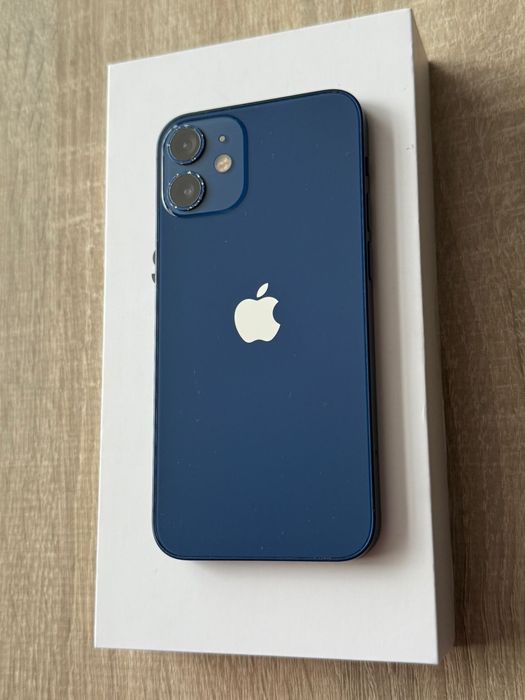 Iphone 12 mini albastru 128 gb baterie 100%