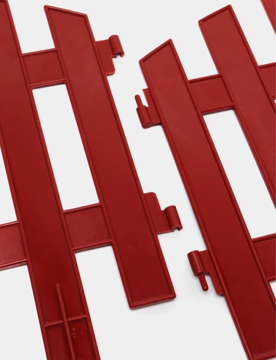 Забор декоративный "Винтаж" PALISAD терракот, 28 * 300 см