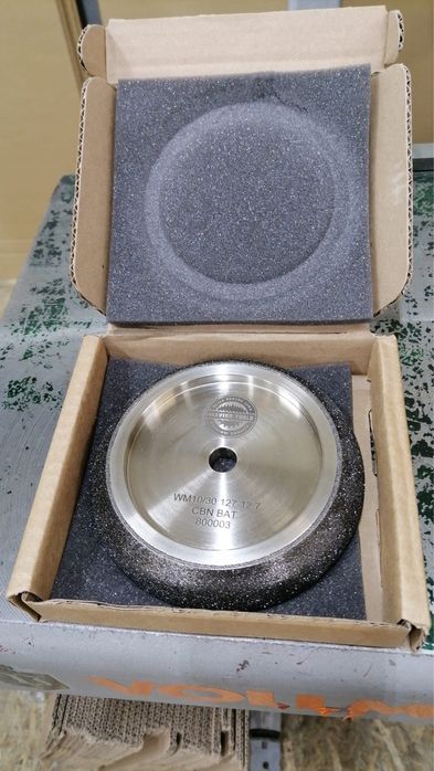 Disc diamantat pentru ascuțire Borazone 10/30, 127mm, 12.7mm