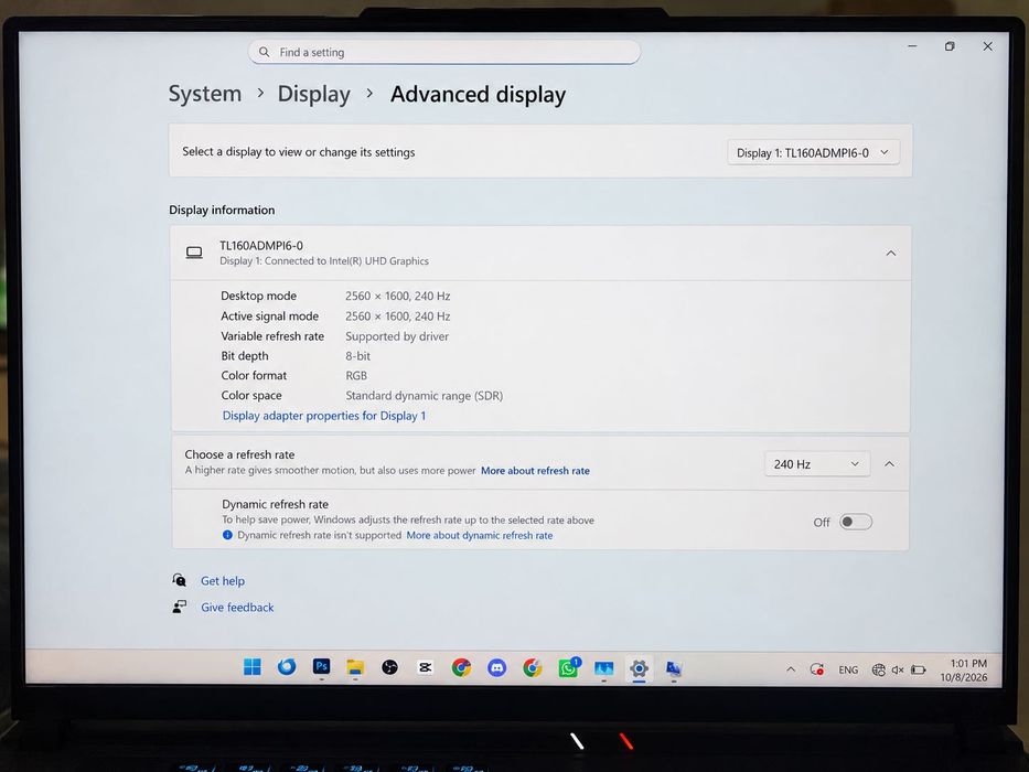 Laptop gaming ASUS ROG Strix G16 G614JVR, i9-14900HX, RTX 4060, 32GB, 1TB, 240Hz