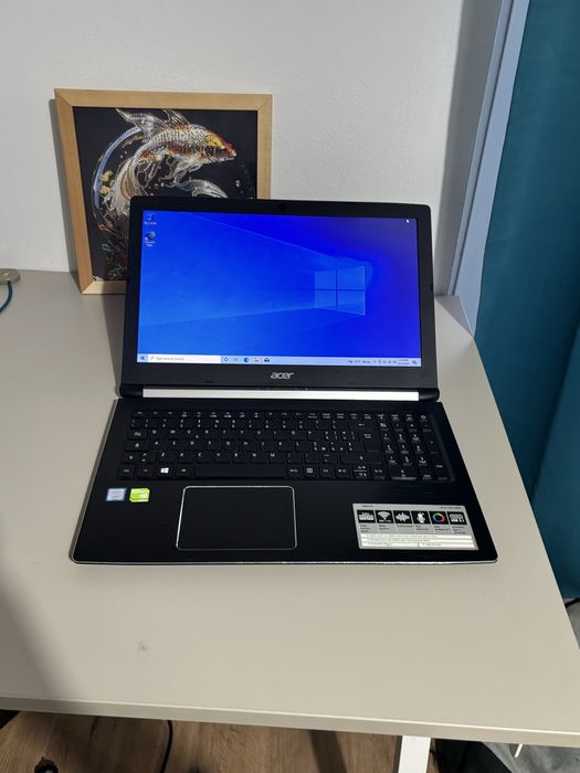 Acer Gaming• procesor i5-7h gen• Nvidia • SSD 256• bateria 3-4 ore