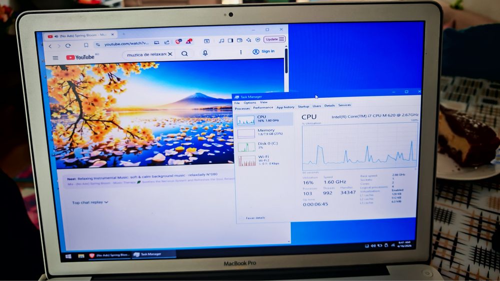 Laptop Apple MacBook Pro 2010, A 1286 i7 – ecran functional pentru piese / proiect,