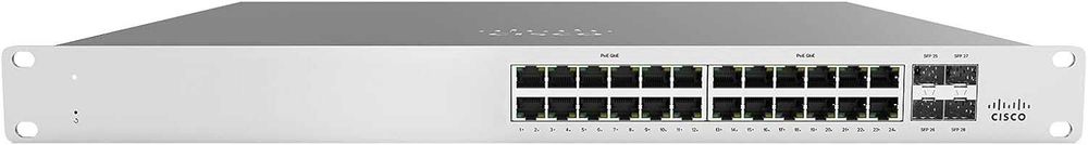 Коммутатор Cisco Meraki MS120-24P-HW