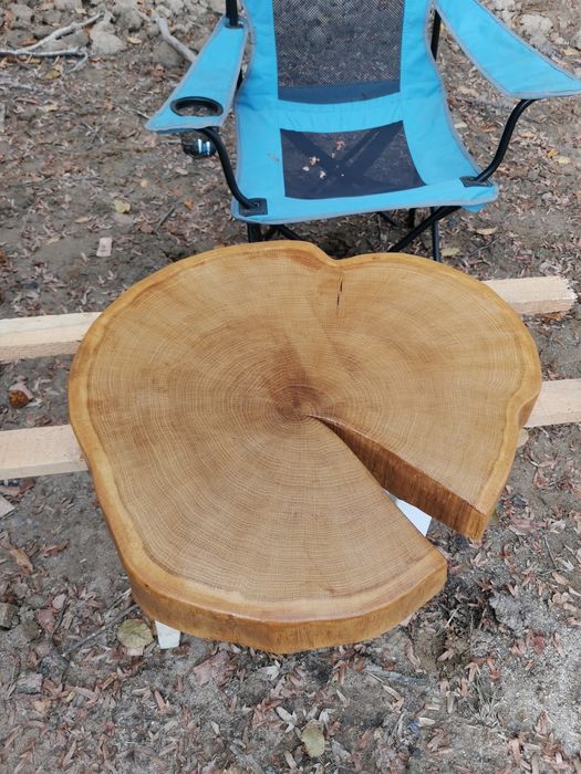 Masa de cafea din stejar