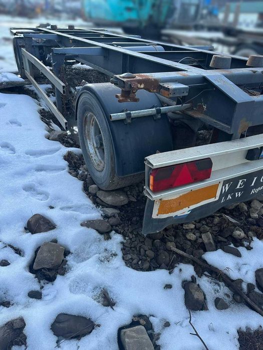 Remorcă 2 axe transport containere Kotschenreuther AWB 218