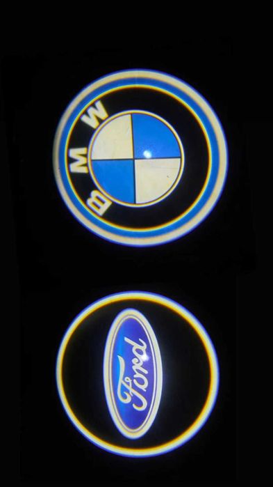 Led лого проектор за вратите на автомобила Светеща емблема