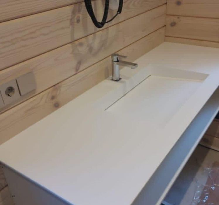 Столешницы из искусственного камня кварц акрил