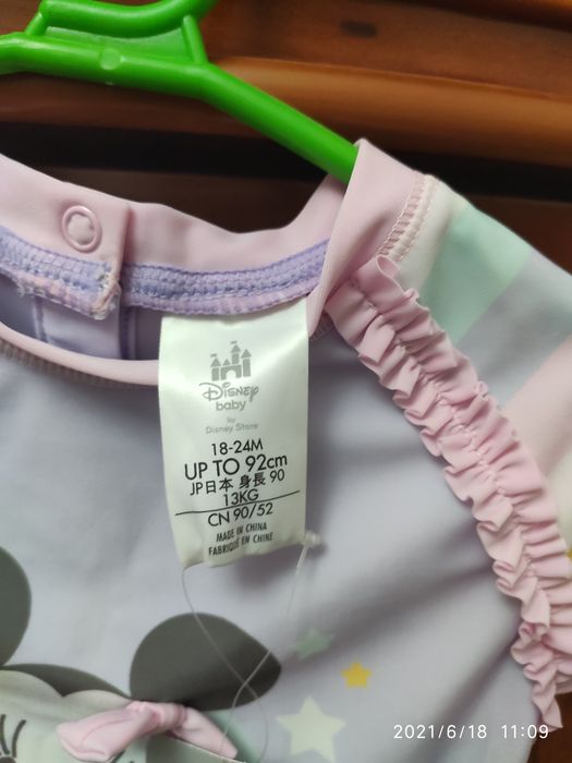 Купальный костюм оригинал с сайта дисней. Из США. Купальник