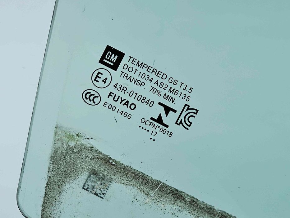 Geam usa dreapta spate Opel Astra K Hatchback [Fabr 2015-2022] OEM