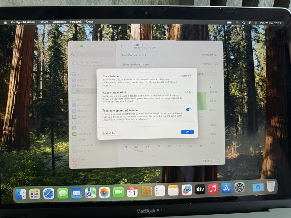 Macbook Air M1 256GB Garantie Universul Telefoanelor