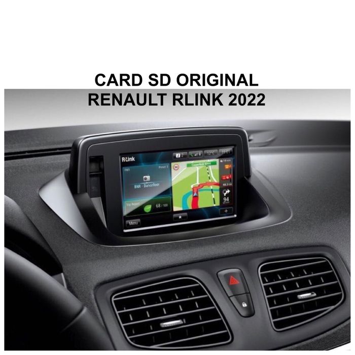 Card Renault Carminat R-LINK 2026 Europa Romania Laguna Scenic